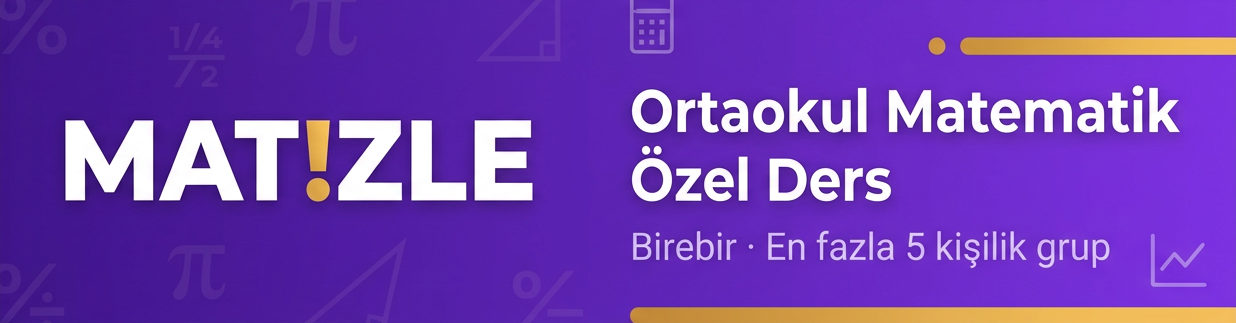 MAT!ZLE ortaokul matematik özel ders